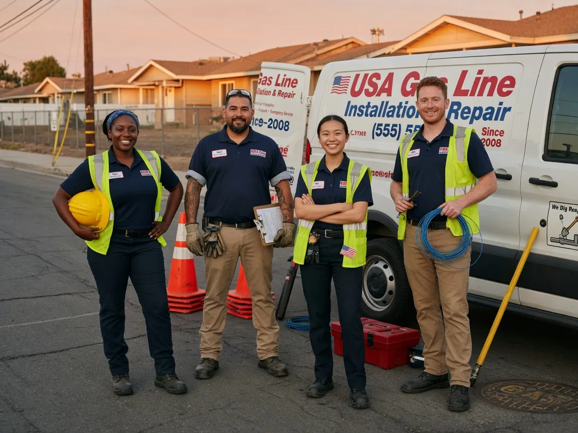 Gas Line Installation company in Diana, TX